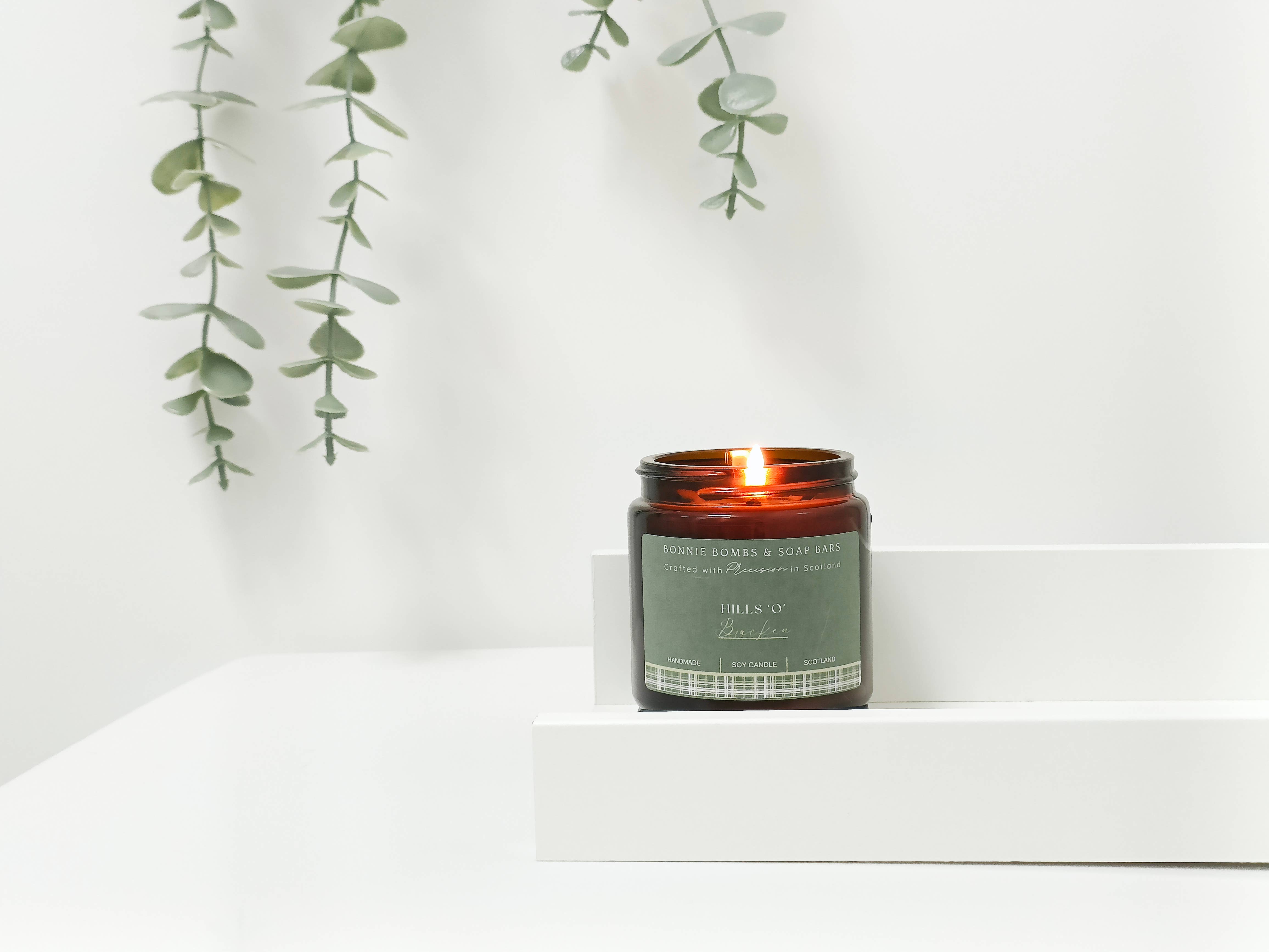 BONNIE BOMBS AND SOAP BARS - Wholesale Jar/Filled Candle - The Scottish Coast soy candle6