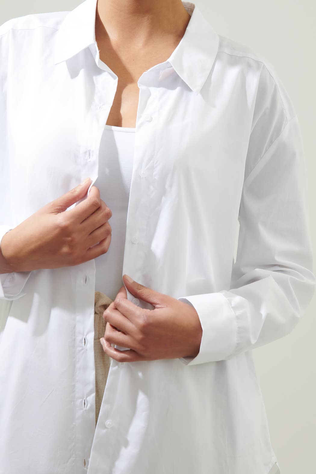 Sugarlips – wholesale Buttoned-down shirt – Women's – Dream State Oversized Button Down Shirt5