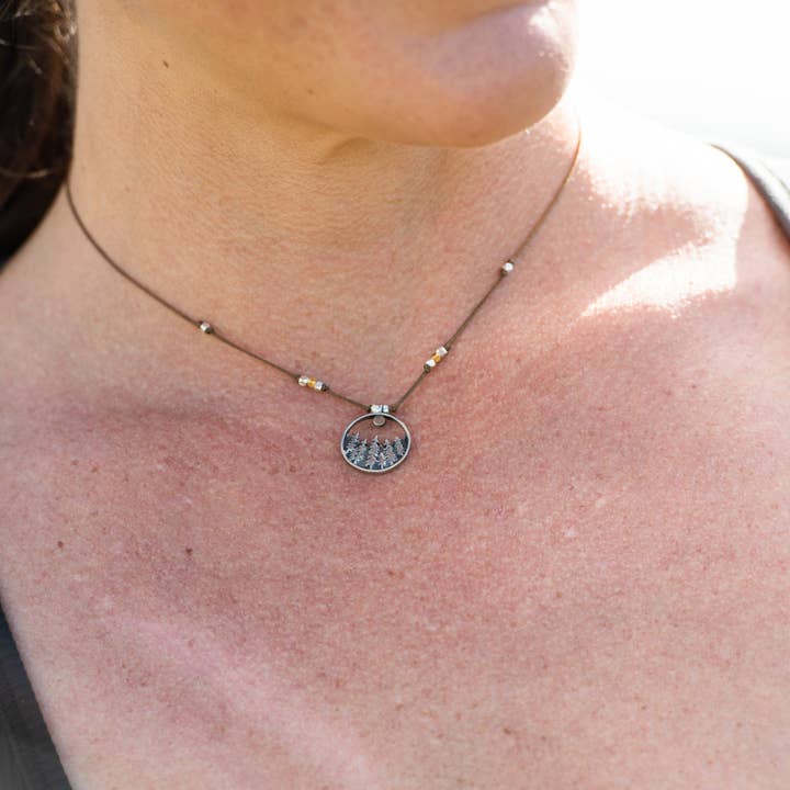 Bronwen Jewelry - Wholesale Pendant/Charm Necklace - Bronwen's Forest Necklace2