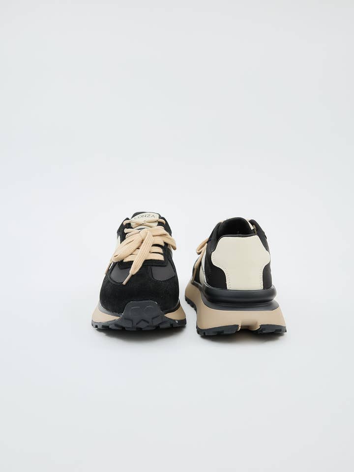 LONZA SHOES - Wholesale Lifestyle Sneakers - Women's - Eudora Black4