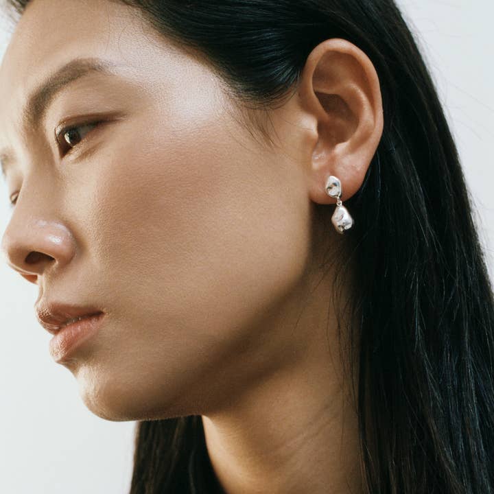 Wolf Circus Jewelry - Wholesale Dangle Earrings - Pinto Earrings in Sterling Silver1