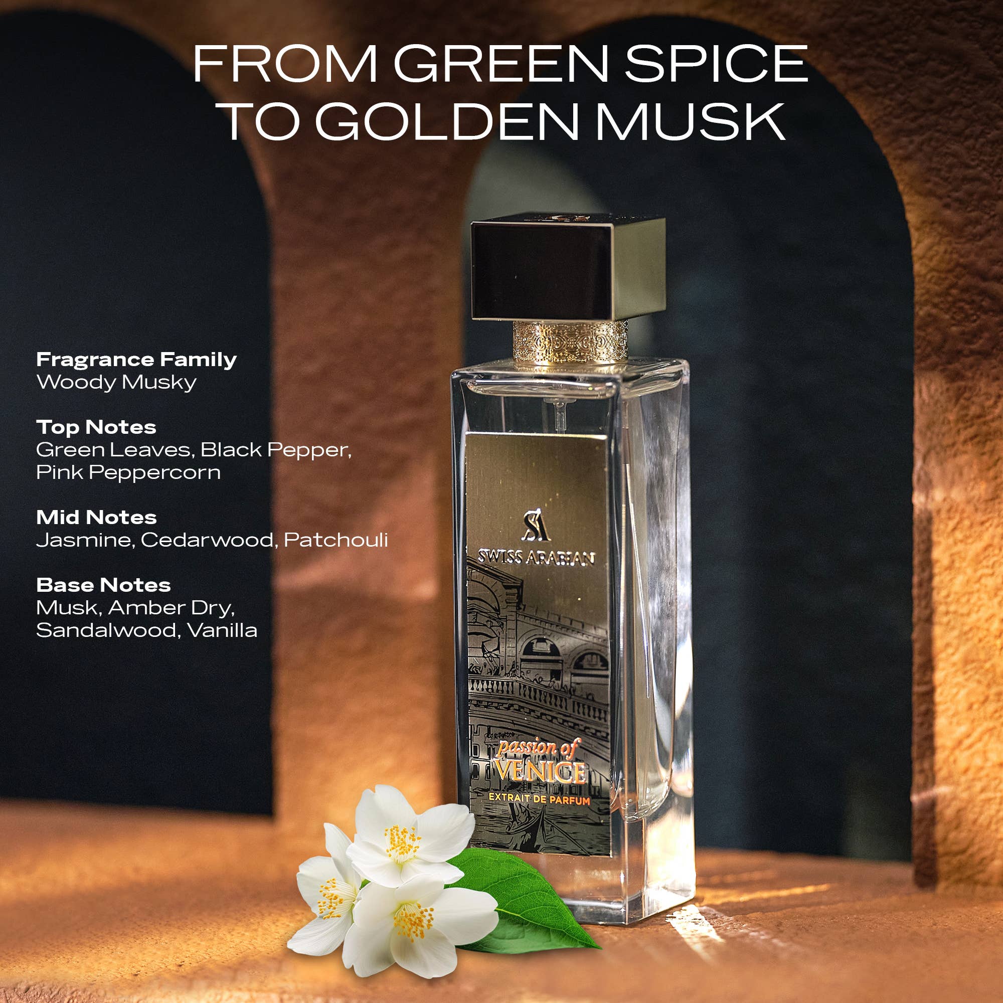 SWISS ARABIAN - Wholesale Perfume/Eau de Toilette - Swiss Arabian Passion of Venice Luxury EDP for Unisex 100ml1