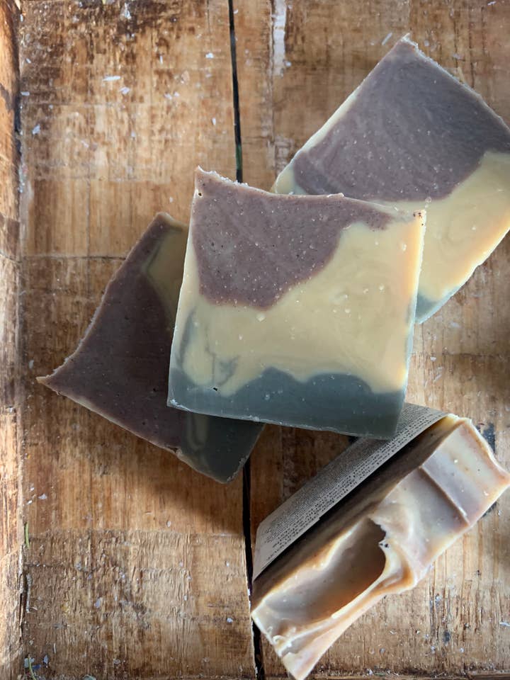 Dirty Chai Natural Bar Soap 85g for wholesale by Art Soap Life