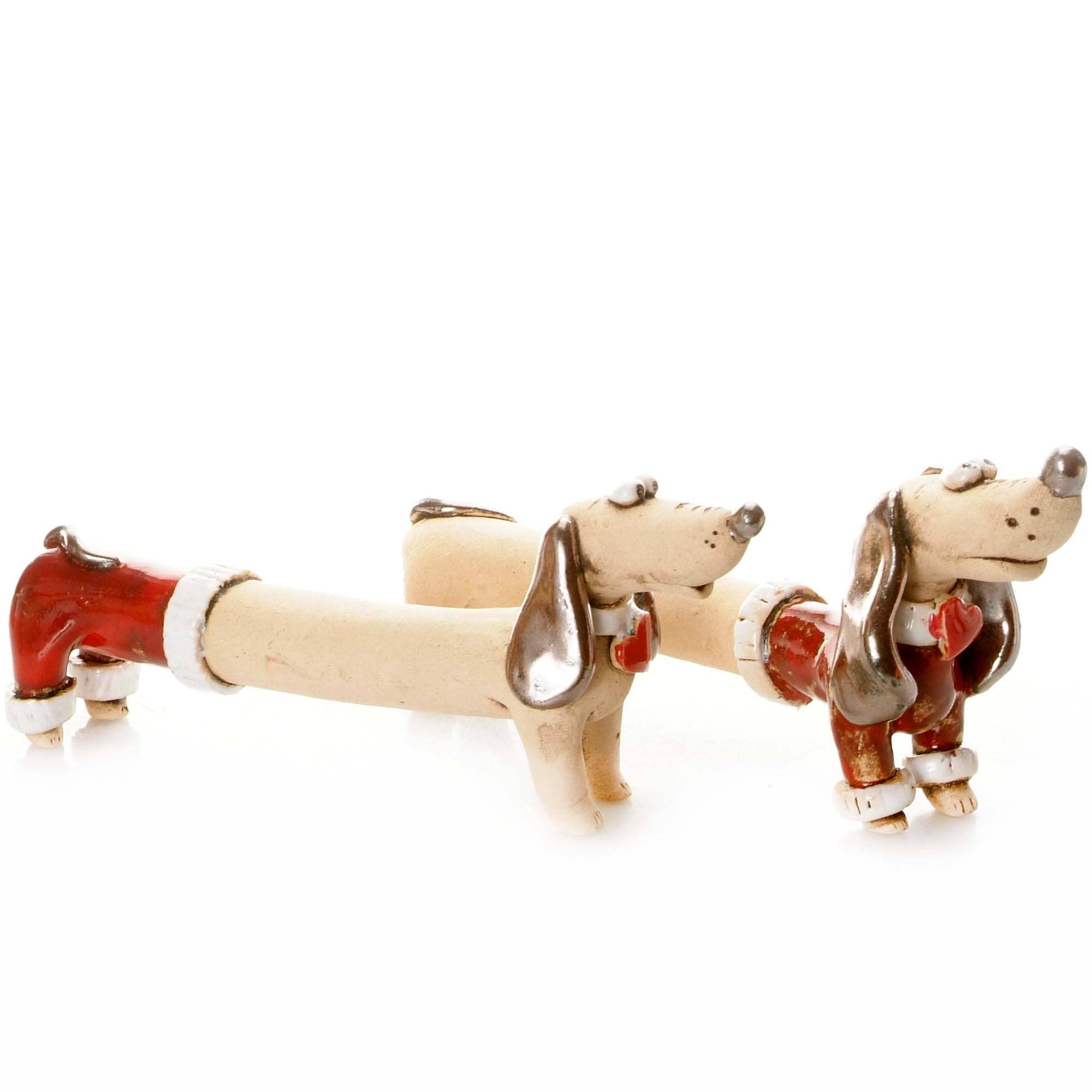 Enigma Supplies - Wholesale Decorative Figurine - Mr & Mrs Dash Dachshunds Ceramic Figurine | Various Colours18