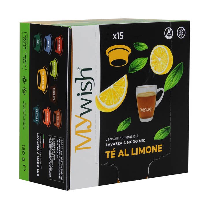 BOX CAPSULE COMPATIBLE WITH A MODO MIO LEMON TEA FLAVOR 15PCS for wholesale by MyWish