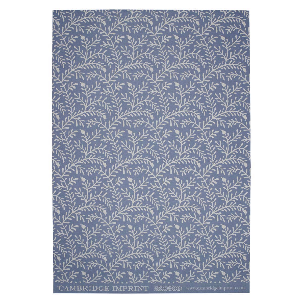 Cambridge Imprint - Vendita all'ingrosso Carta da regalo in fogli - Sprig Harebell in carta decorata1