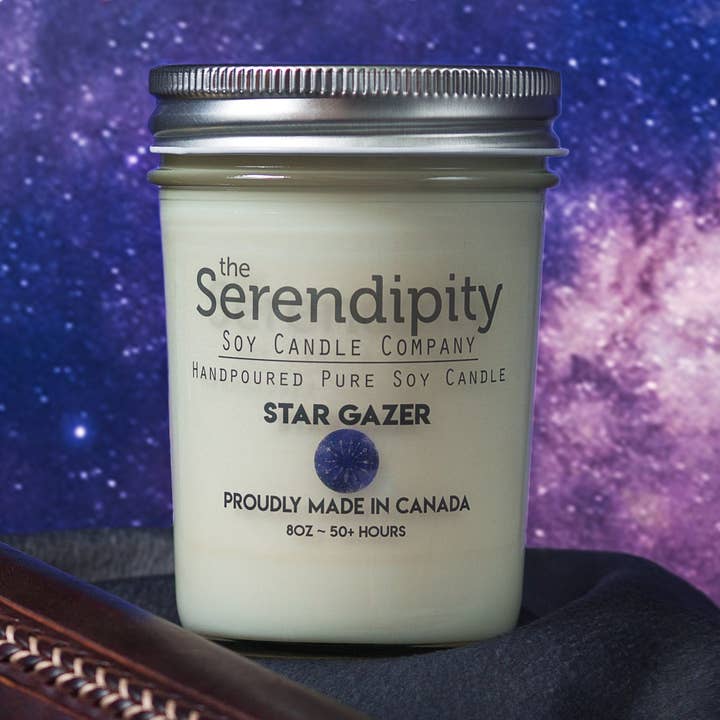Serendipity Soy Candles - Vente Bougie en bocal - Gazer Étoiles0