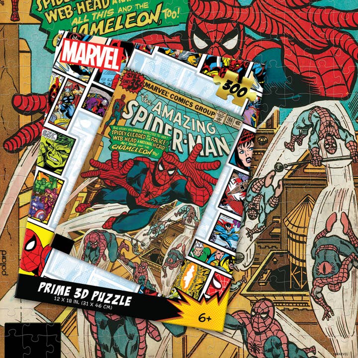 Primemotion, Inc - Wholesale Puzzle - Adult - Spider-Man Comic 300pc 12x18"6