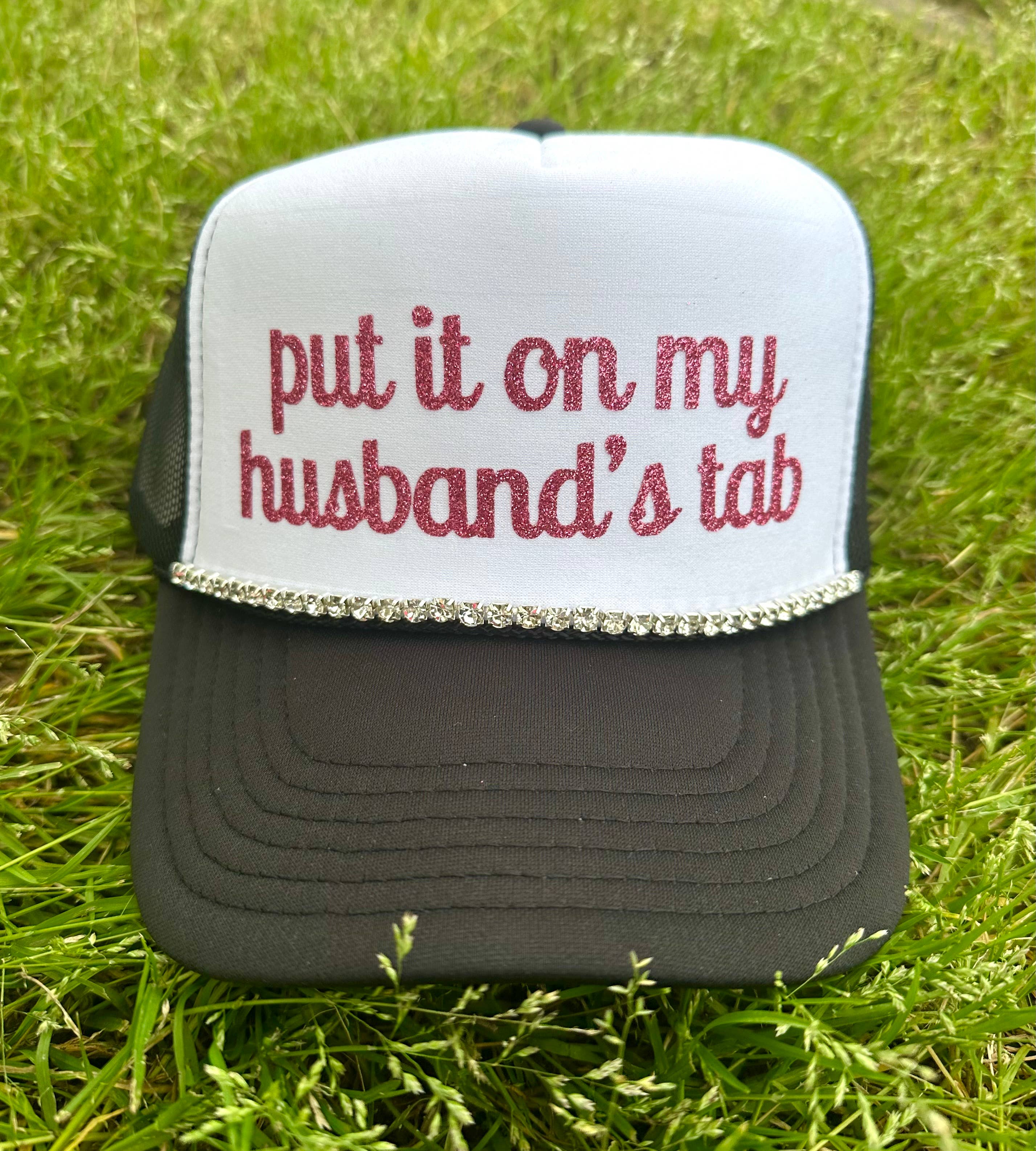 Very Cherry - Wholesale Trucker Hat - Women's - Put It On My Husband's Tab Trucker Hat3