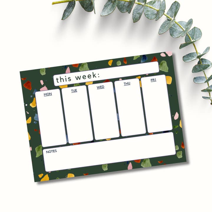 Ugentlig Planlægger Terrazzo for engroshandel hos Amy Rae Maker