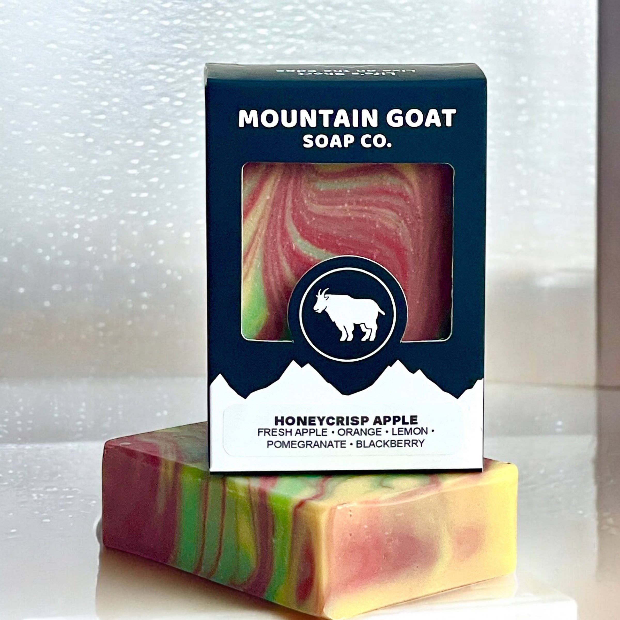 Mountain Goat Soap Company - Wholesale Bar Soap - Honeycrisp Apple (Apple, Citrus & Pomegranate)