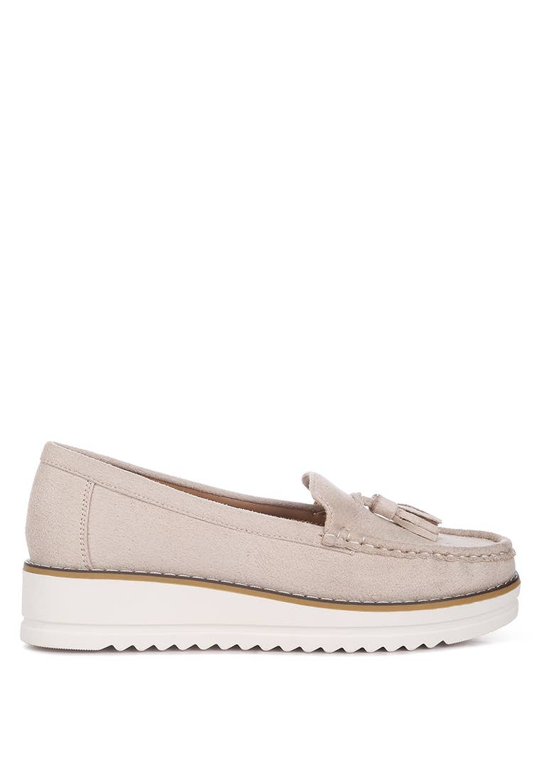 Rag Company - Wholesale Flats/Loafers - Women's - Daiki Platform Lug Sole Tassel Loafers14