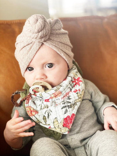 Golden Dot Lane - Wholesale Fashion Headband - Baby - Knotted Baby Turban1