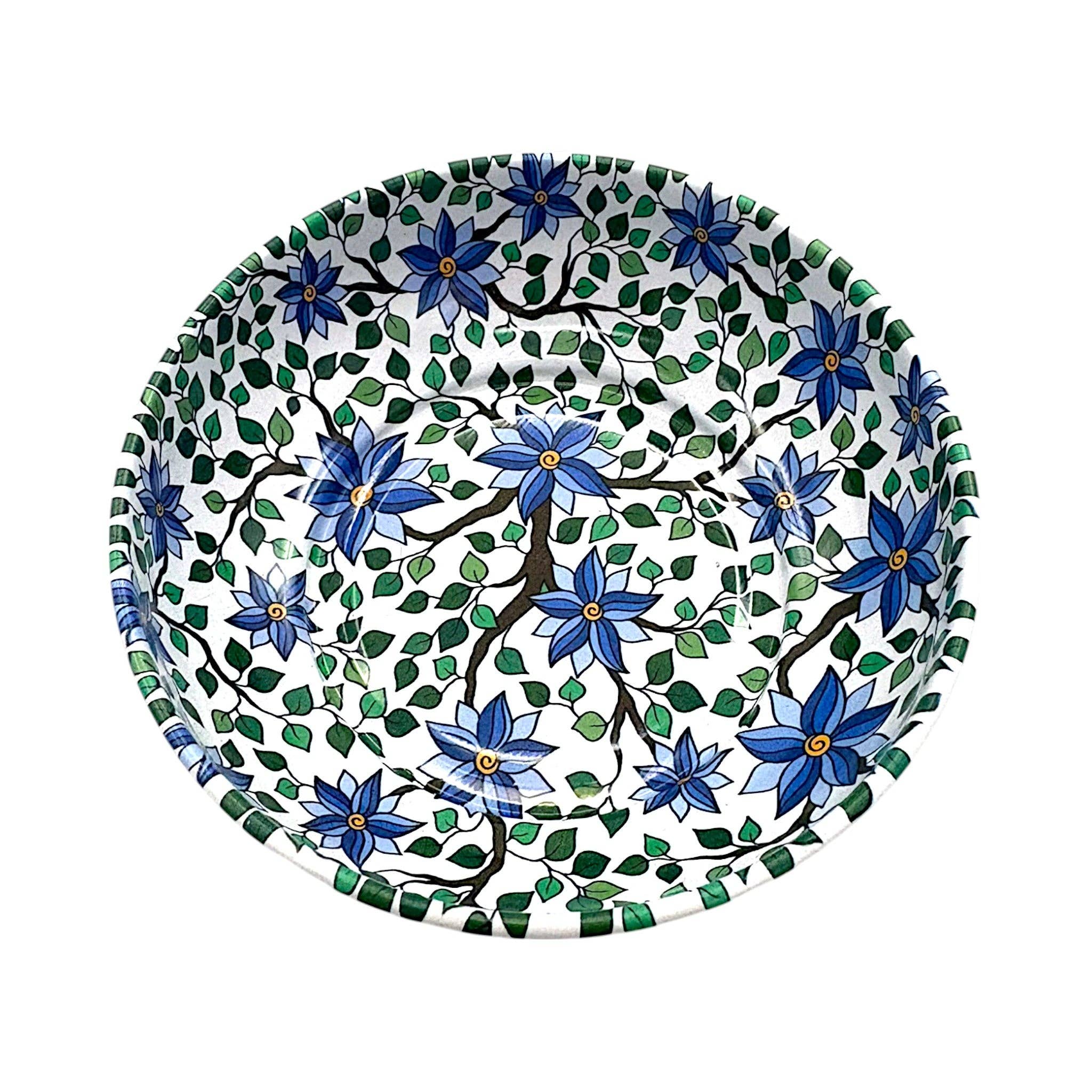 cotonIQ - Wholesale Bowl - Metal Bowl - Flower 1 - Medium - 9cm1