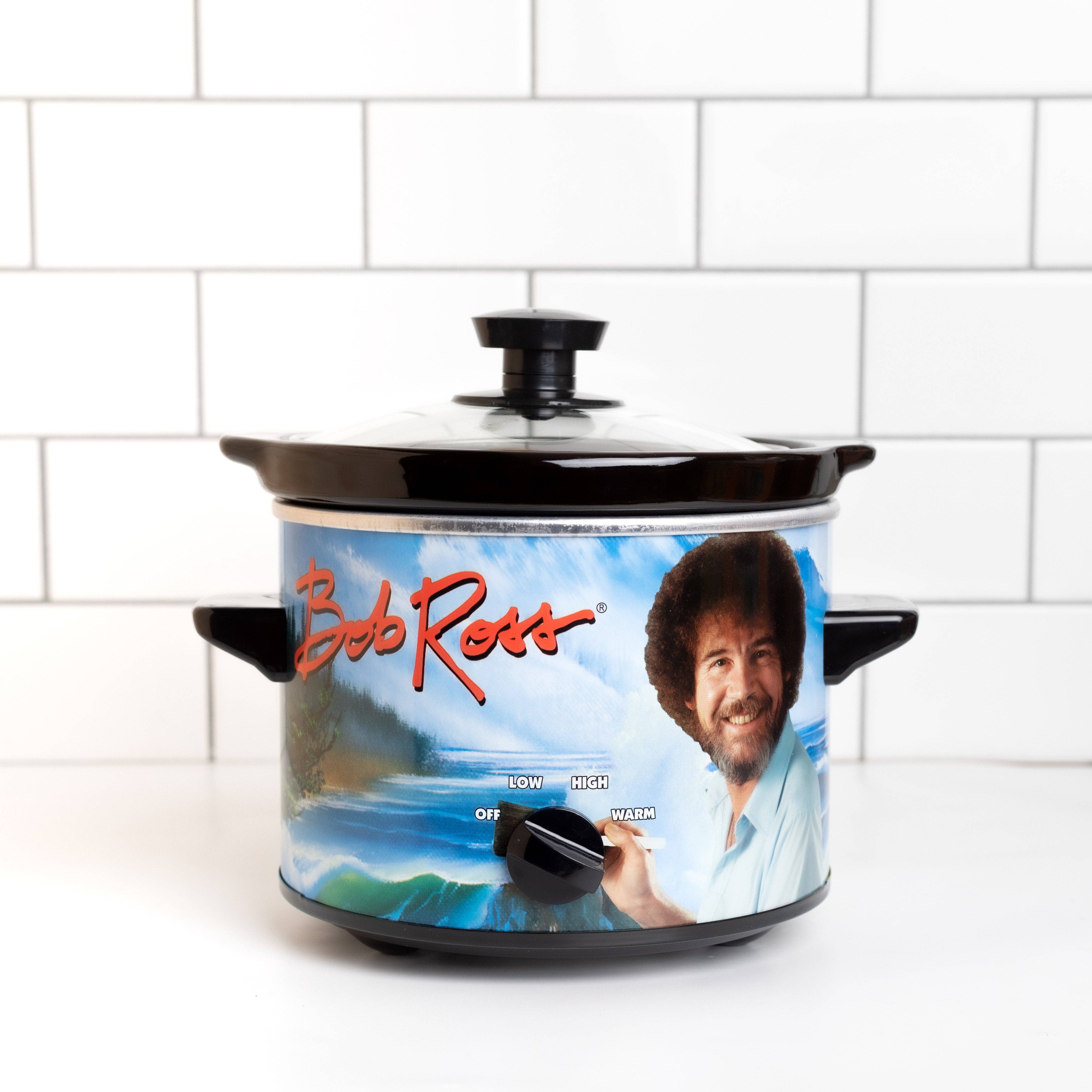 Uncanny Brands - Wholesale Kitchen Appliance - Uncanny Brands Bob Ross 2-Quart Slow Cooker4