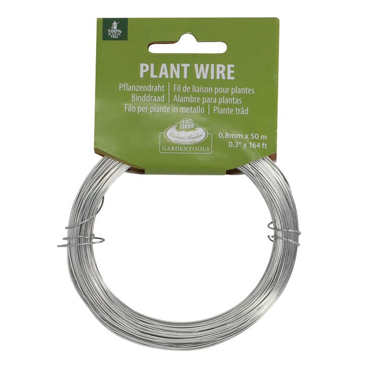 164 Ft. Zinc Wire for wholesale by Esschert Design USA