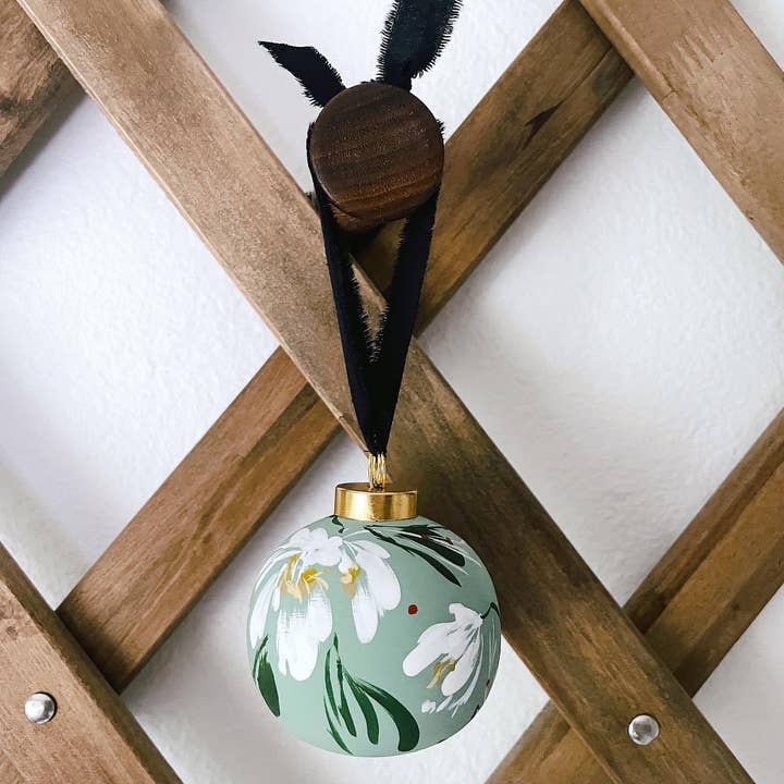 Rosalie Gwen Paperie - Wholesale Ornament - Hand-painted Christmas Ornament