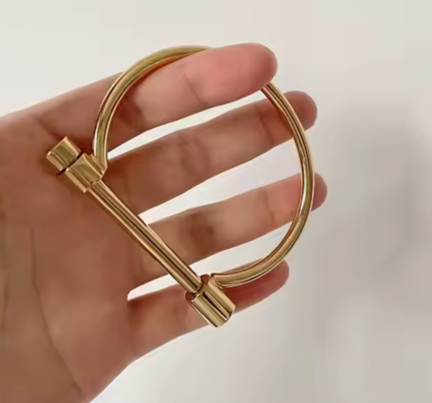 HoopLa – Großhandel Manschettenarmband – Pferdegebiss Armreif - Armspange - Schraubverschluss - Wasserdicht4