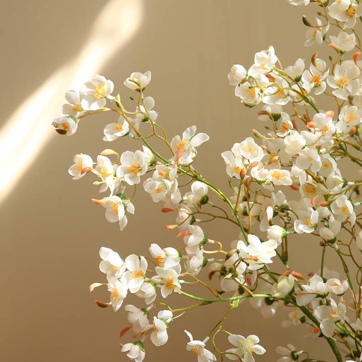 ACNITE(We cover U.S. import duties) - Wholesale Artificial Flowers - Artificial Cherry flower silk Plum Peach Blossom Linglan8