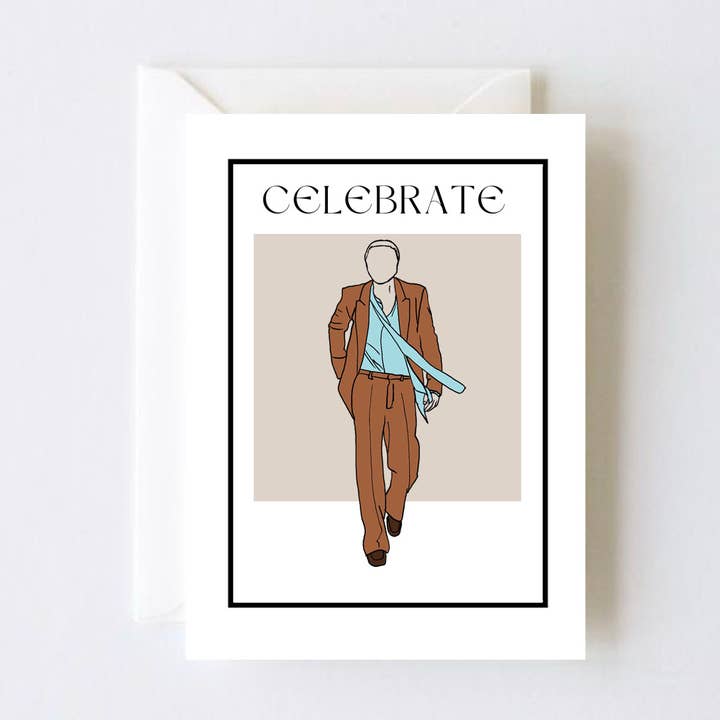 Carte de célébration d'anniversaire, de fête ou d'occasion pour la vente par STETCH