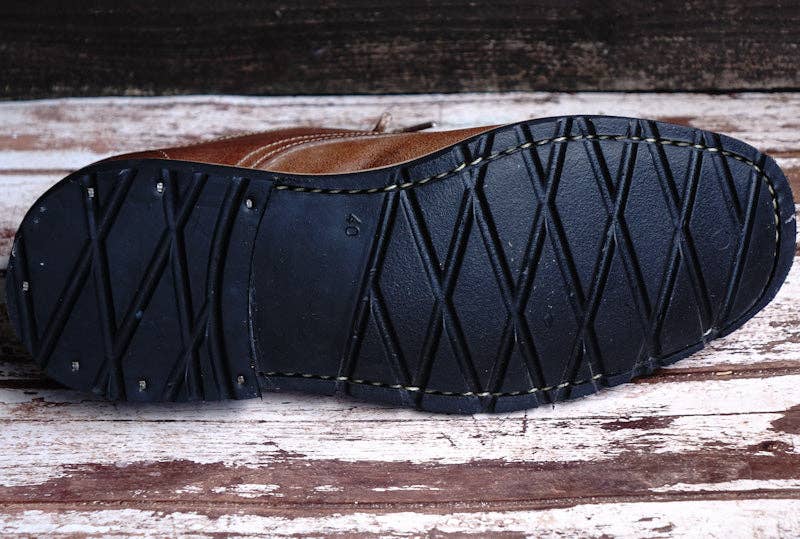 By The Mountain - Portuguese Handmade Footwear - Wholesale Derby Shoes - Men's - Annapurna Leather Derby Lace-up Shoes - Natural6