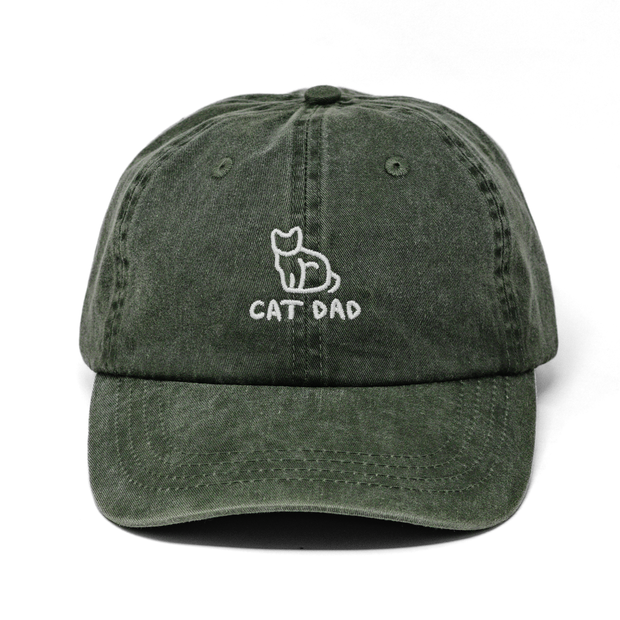 The Hungry Sloth - Wholesale Baseball Cap - Men's - Cat Dad Embroidered Hat2