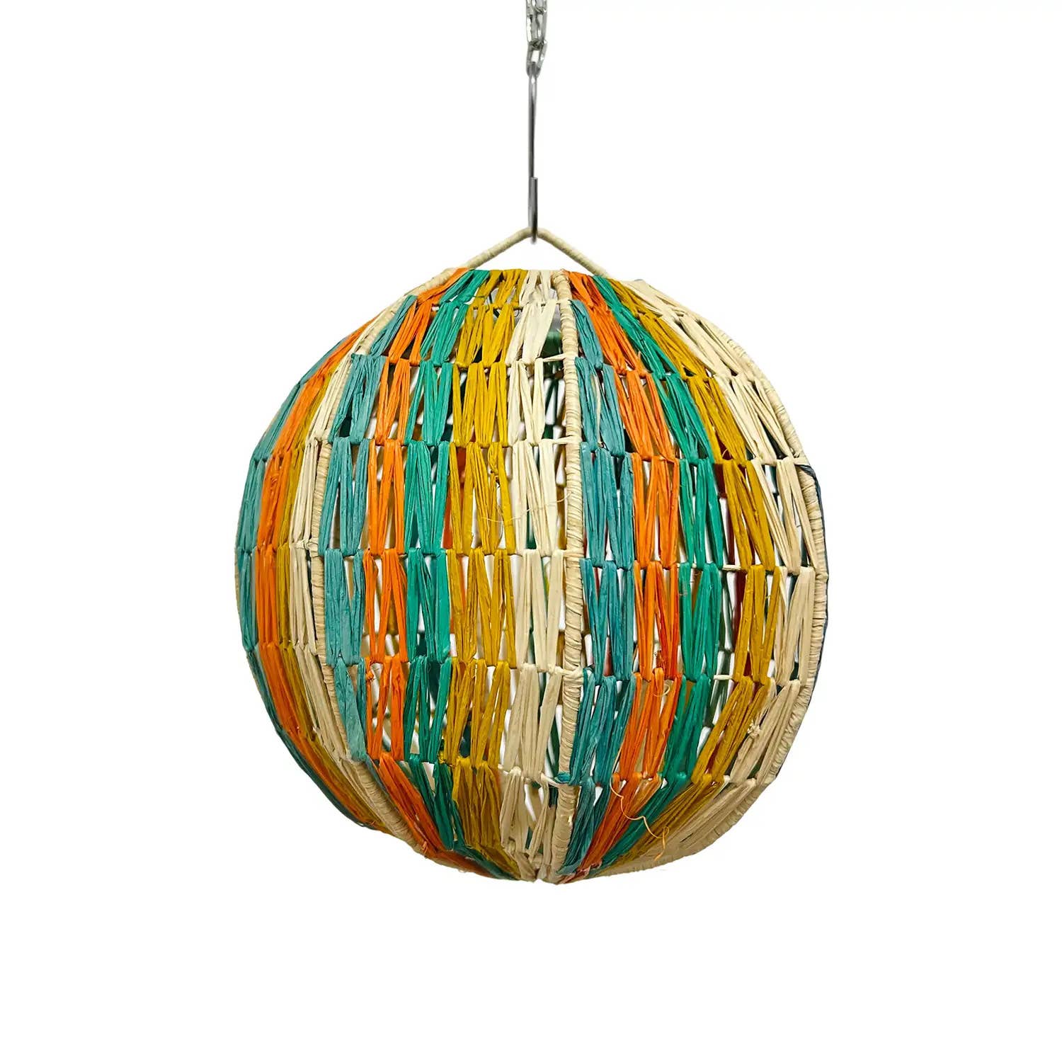 Etnico del Mondo - Wholesale Chandelier/Hanging Light - Moroccan Chandelier in Handwoven Raffia #31