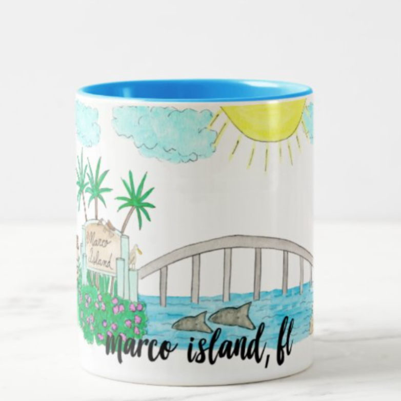 Island Haus Co - Wholesale Coffee Mug - Marco Island, FL Coffee Mug0