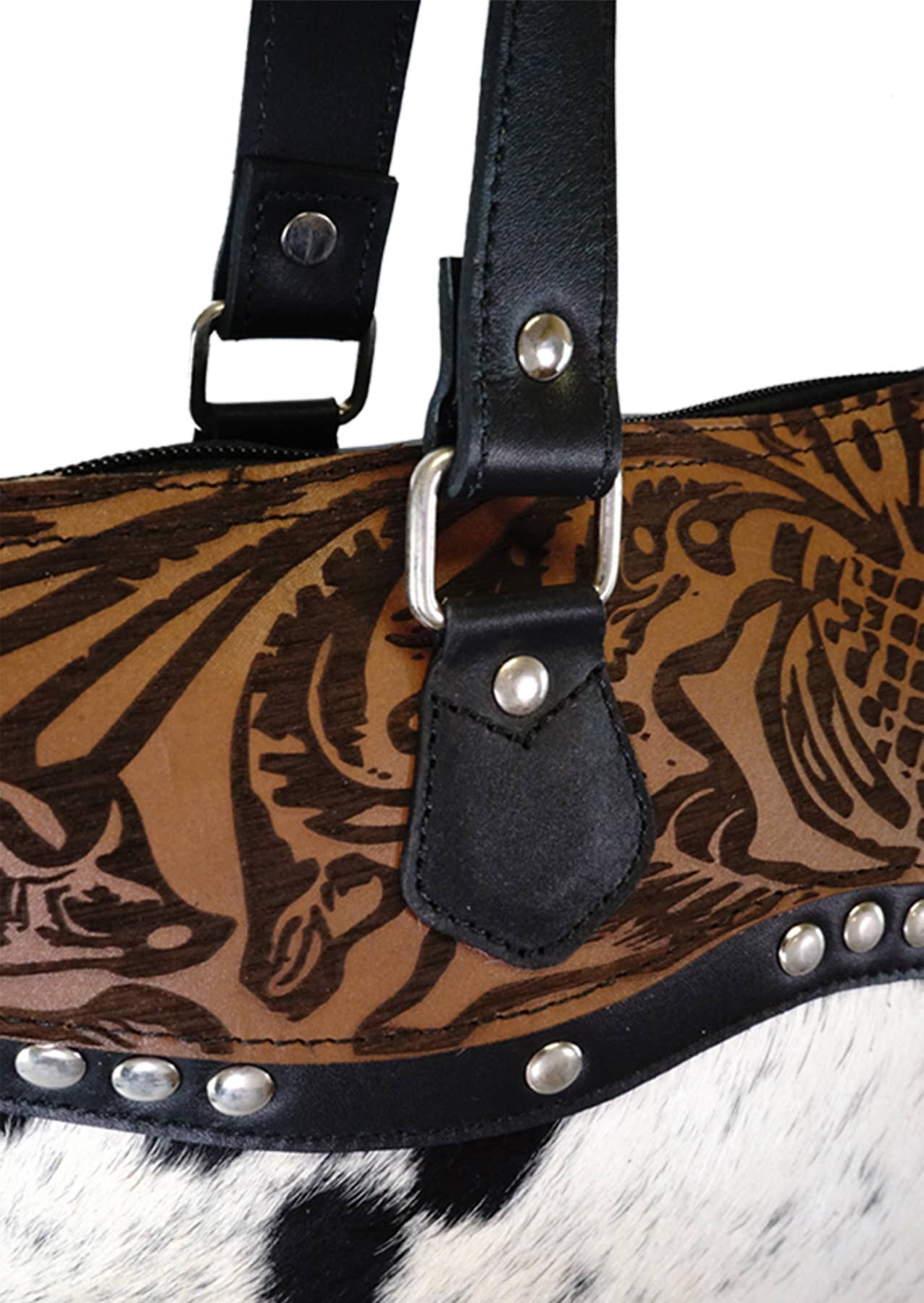 Rodeo - Vendita all'ingrosso Borsa tote - Donna - Borsa a mano in pelle di vacchetta H11B4