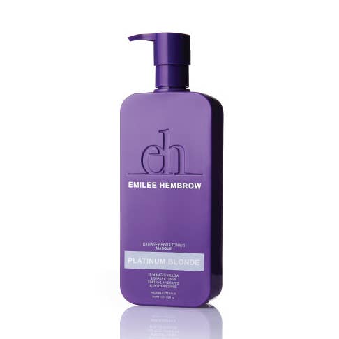 Emilee Hembrow Platinum Blonde Damage Repair Toning - TRADE LUXE Collection for wholesale by Silk oil of Morocco
