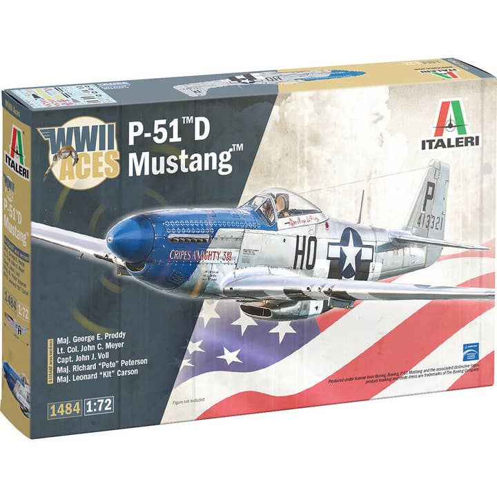 P-51D Mustang - Versión Ases Kit 1/72 (1484) para venta al por mayor de Historic Sales