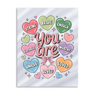 You Are Hearts DTF Transfer for wholesale by Pretty Pop Transfers