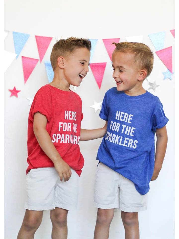 Holland Ave Clothing - Wholesale Screen Printed T-Shirt - Kids - Kids 4th of July Tee | Fourth Shirt for Kids