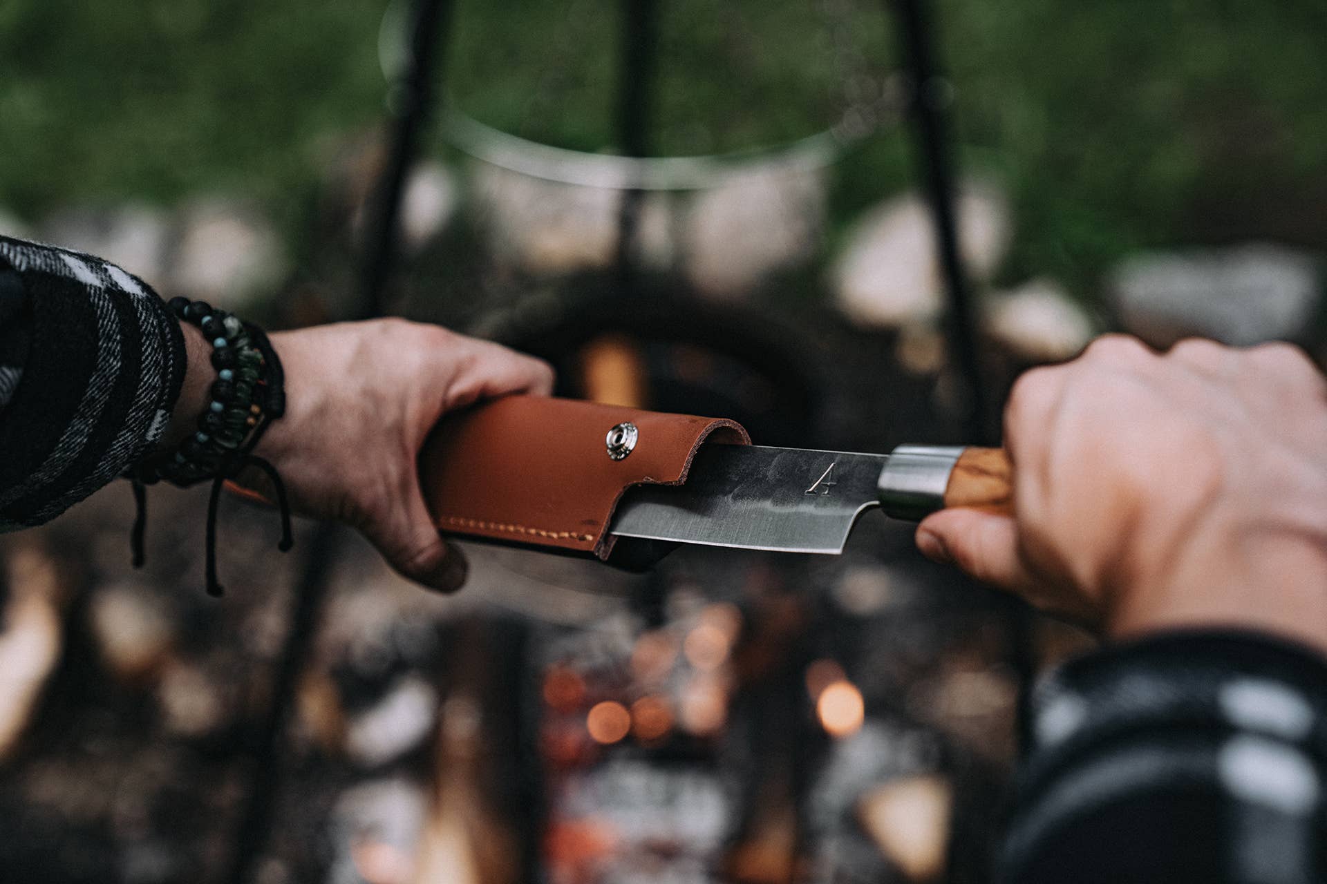 Laguiole du Monde - Wholesale Kitchen/Utility Knife - Anvil Butcher Knife4