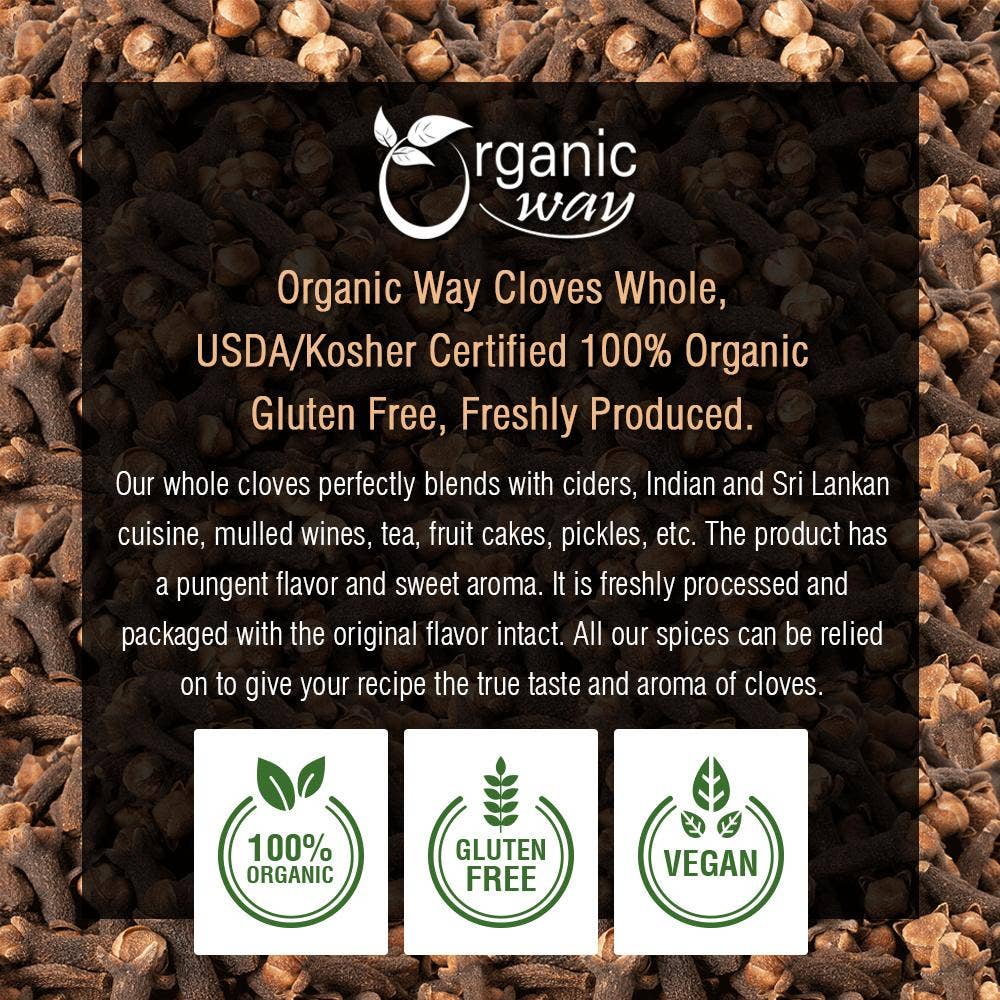 Organic Way LLC - Wholesale Dried Spice - Organic Cloves (Whole) - USDA Certified | Origin - Sri Lanka9