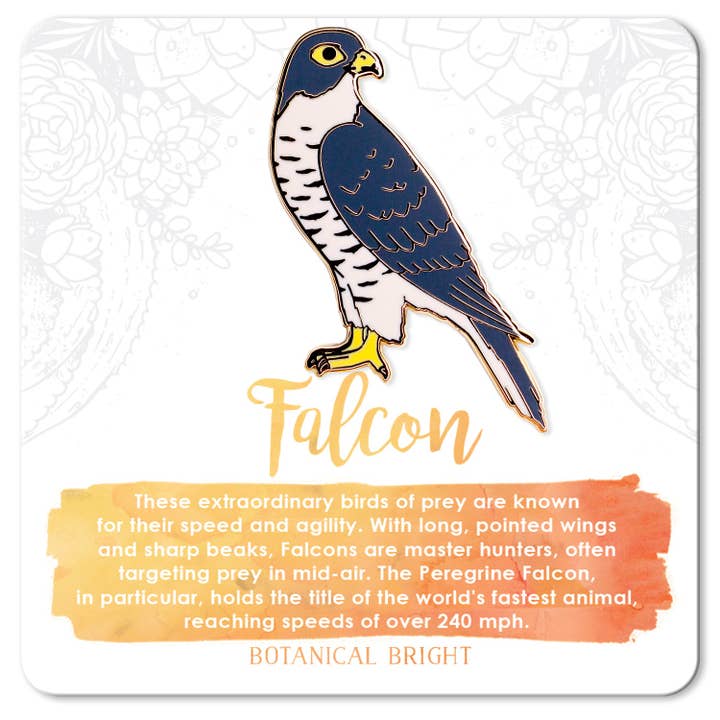 Botanical Bright - Wholesale Lapel pin/button - Falcon Enamel Pin