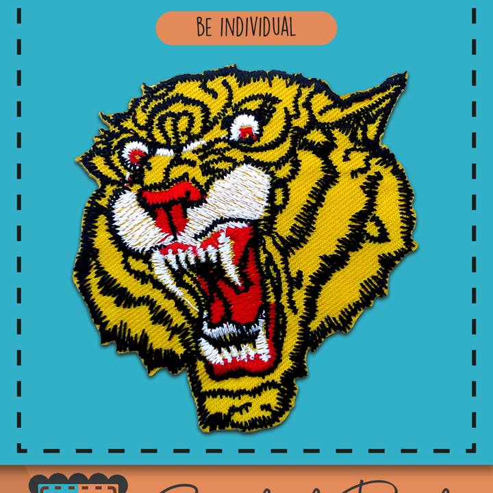 gula Strykmärke - tiger djur gul för wholesale på Faire1
