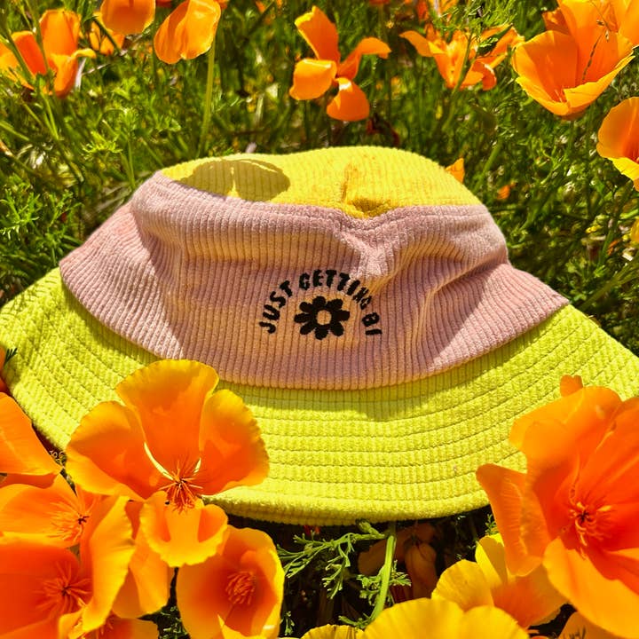 The Peach Fuzz - Wholesale Bucket Hat - Women's - Just Getting Bi Bucket Hat