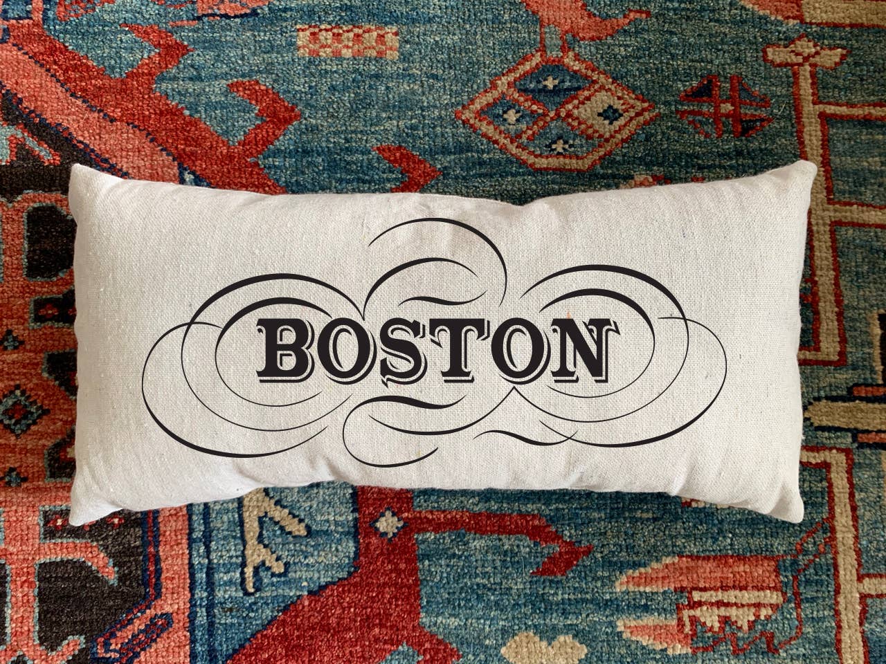 B.Berish - Vendita all'ingrosso Cuscini decorativi - Cuscino in stile vintage personalizzato per la tua città o città1