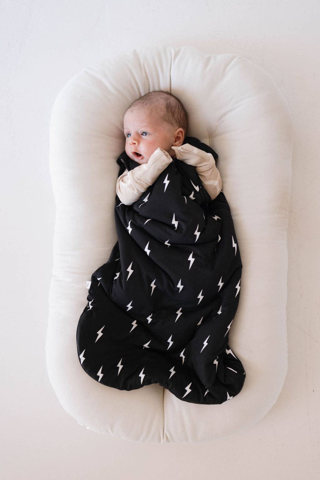 Forever French Baby - Wholesale Sleepsack - Baby - Bamboo Sleep Sack | Midnight Lightning Bolt8