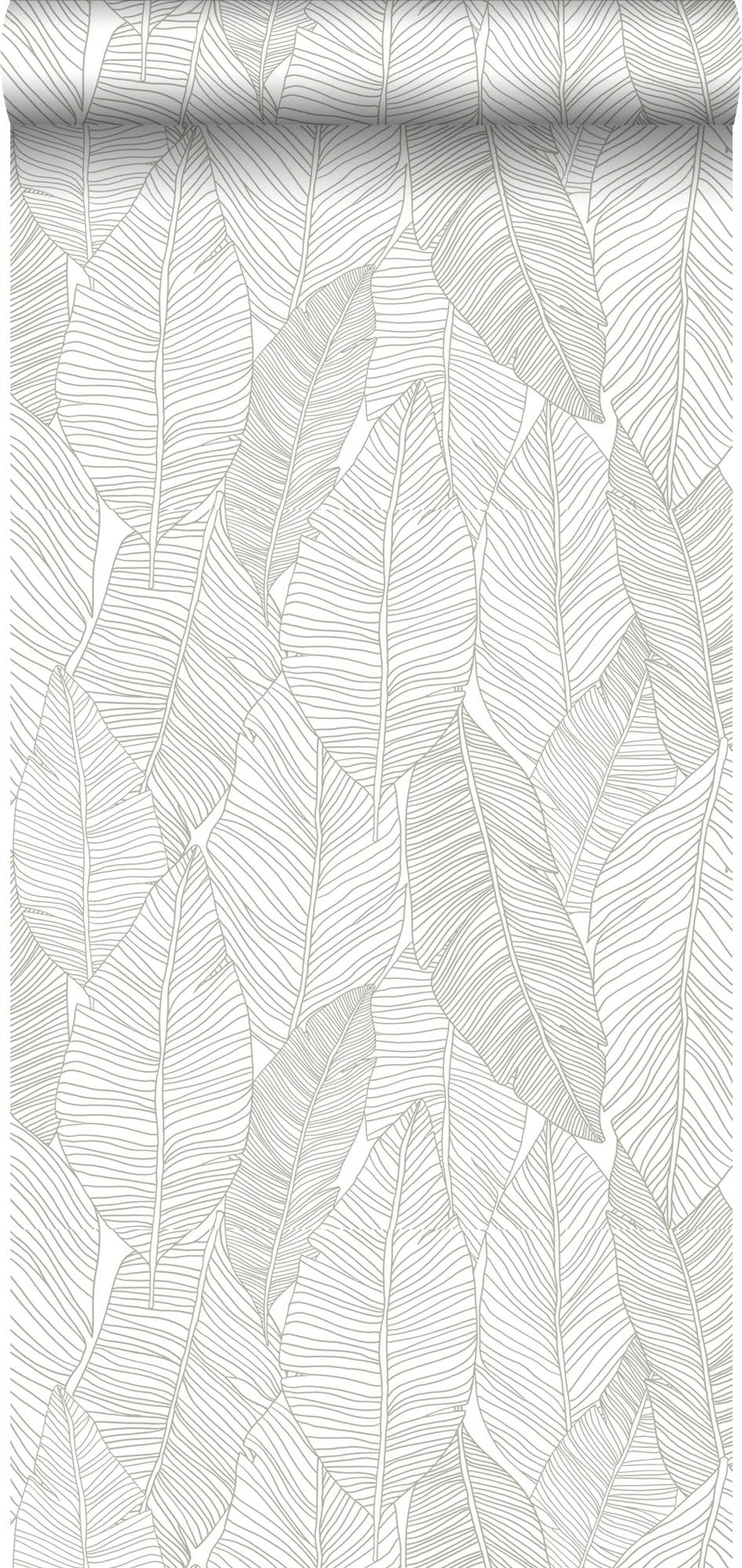 The Design Department b.v. - Wholesale Wallpaper - Wallpaper Pen Drawn Leaves0