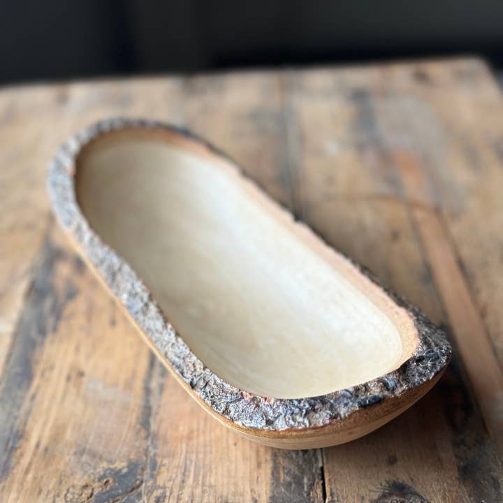The Global Swap Shop - Wholesale Decorative Plate/Dish/Bowl - Live Edge Bowl #3