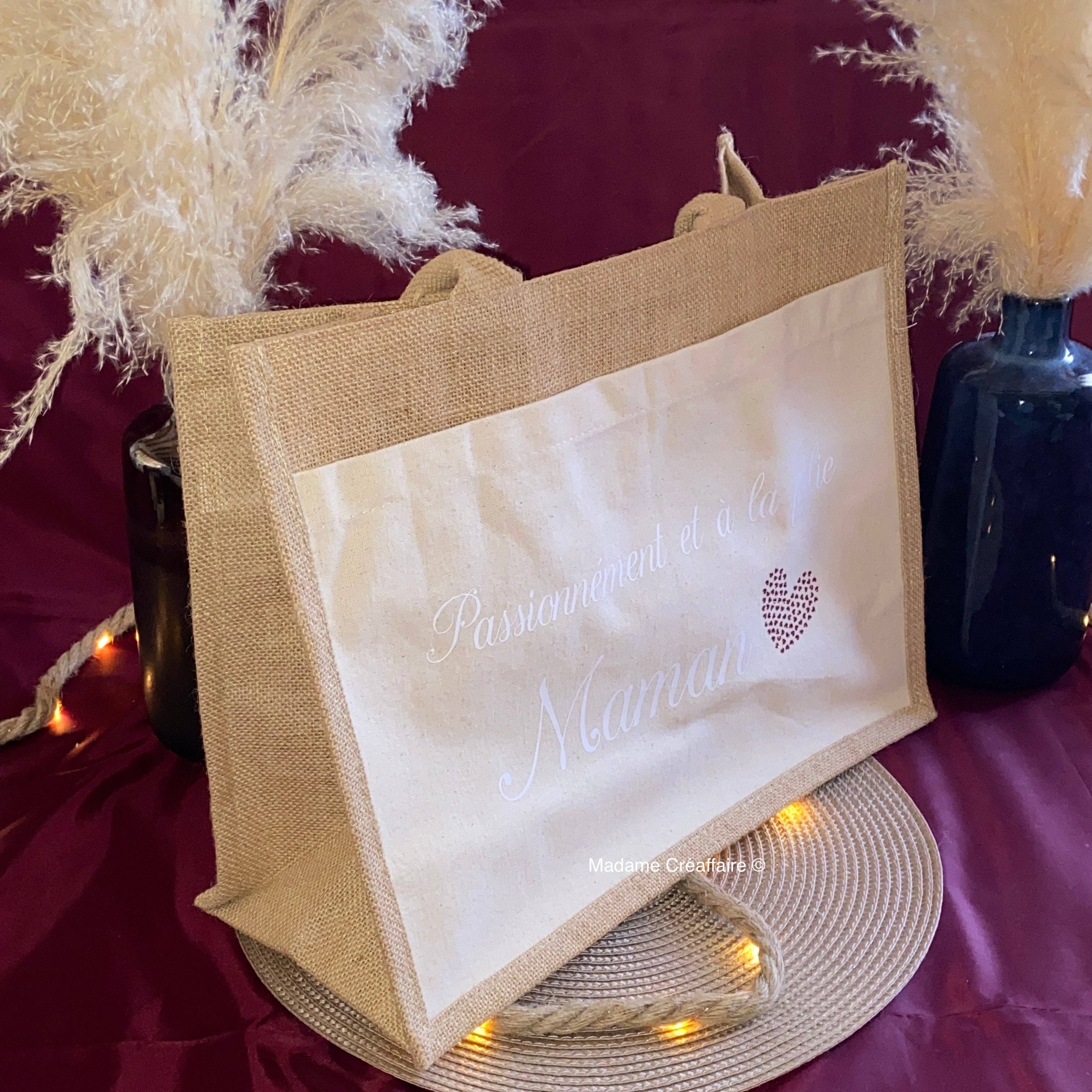 Madame Créaffaire - Wholesale Tote Bag - Women's - Large tote bag “Passionately and madly Mom”1