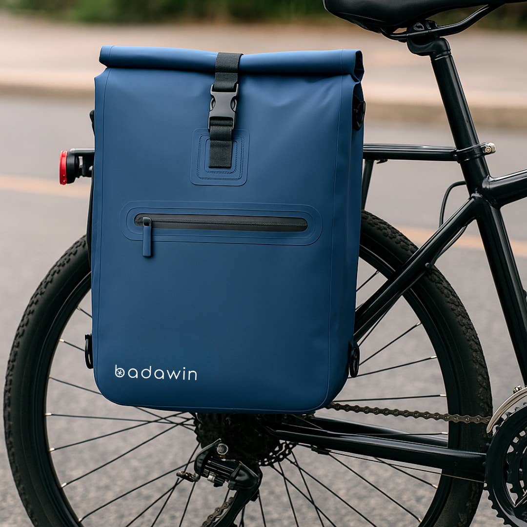 BADAWIN - Wholesale Backpack - Unisex - Ali waterproof bike backpack – 2-in-1 blue bag
