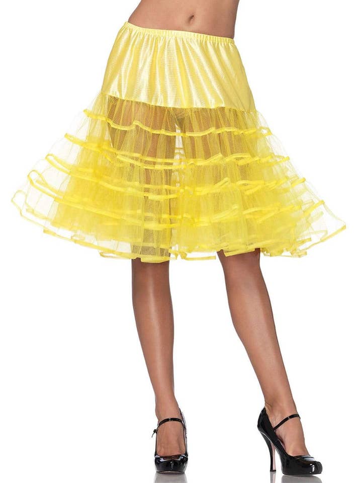 Leg Avenue - Wholesale Skirt - Women's - Knee Length Layered Petticoat Costume Skirt3