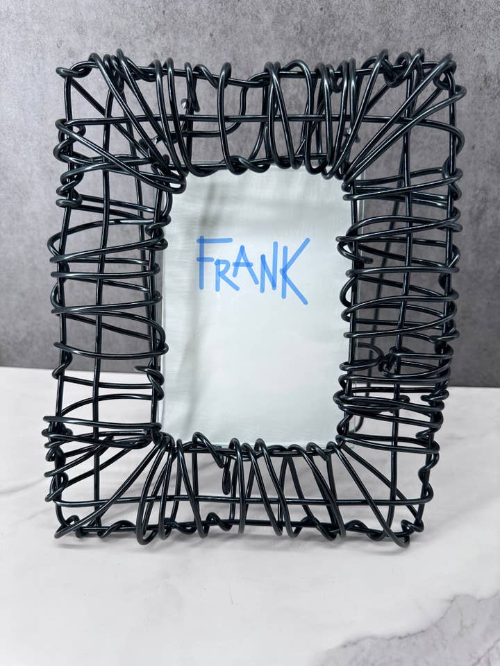 Porta Fotografia “Core” Wire (janela 5" x 7"), cor preta por atacado de Frank Steil San Francisco