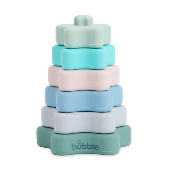 Bubble Silicone Star Stack & Play por atacado de Bubble