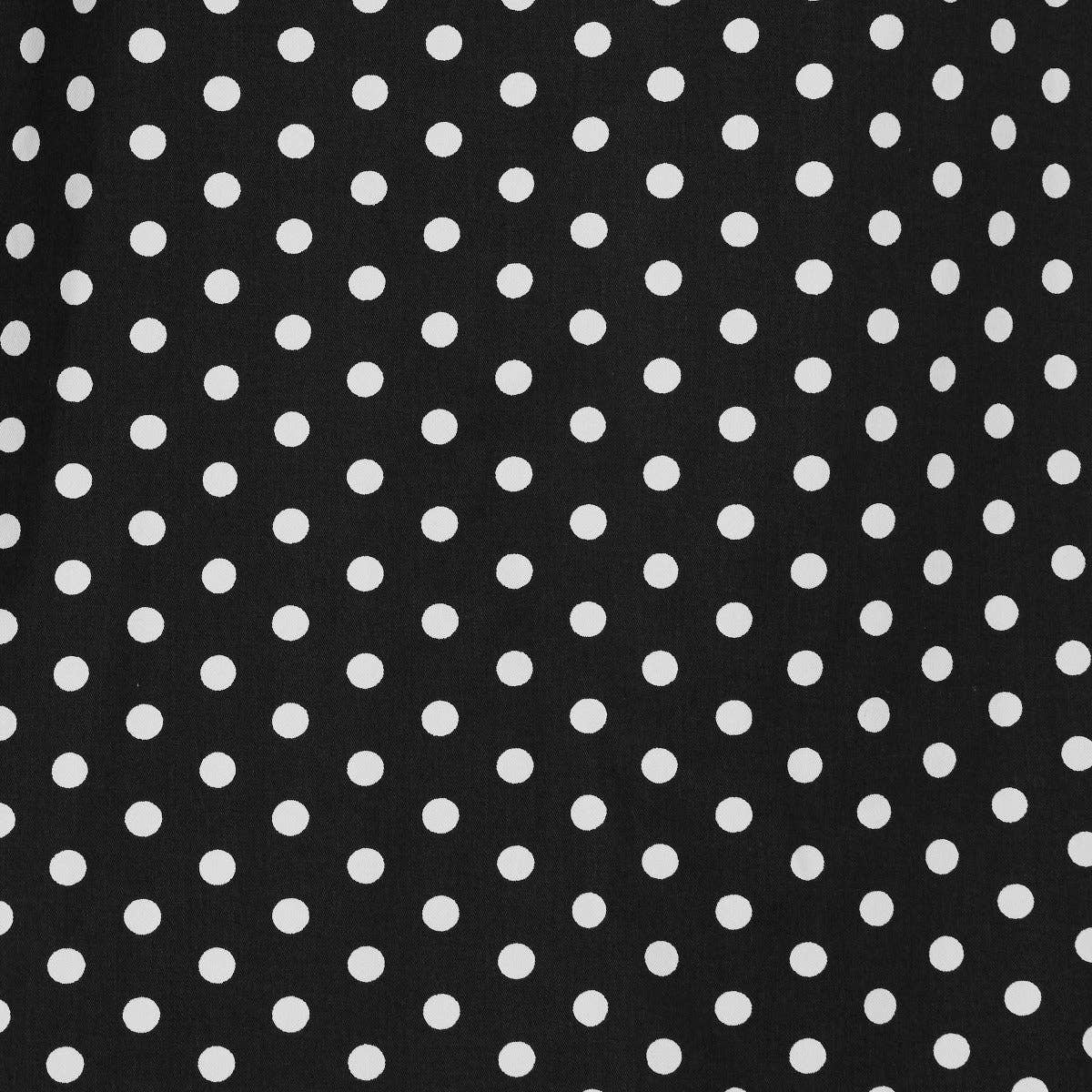 Dolly & Dotty - Wholesale Skirt - Women's - Rochelle High Waist Full Circle Polka Dot Skirt in Black8