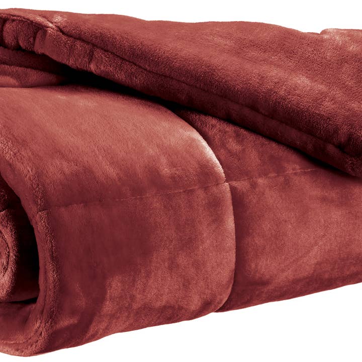 Maison Vivaraise & La Cerise sur le Gâteau - Wholesale Throw Blanket - Betender Geranium 225 x 260 Bed Throw