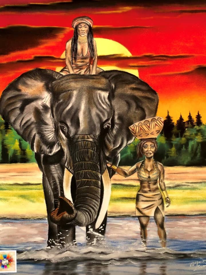 Queens of Africa for wholesale by SKETCHED PERFECT DESIGNS, LLC